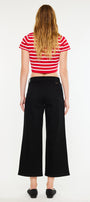 Shea Essentials High Rise Cropped Wide Leg Jeans - Official Kancan USA