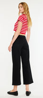 Shea Essentials High Rise Cropped Wide Leg Jeans - Official Kancan USA