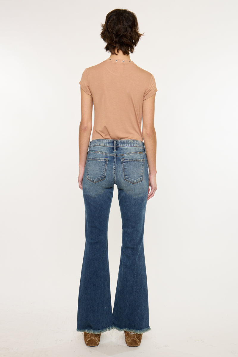 Essentials Low Rise Ankle Flare - Official Kancan USA