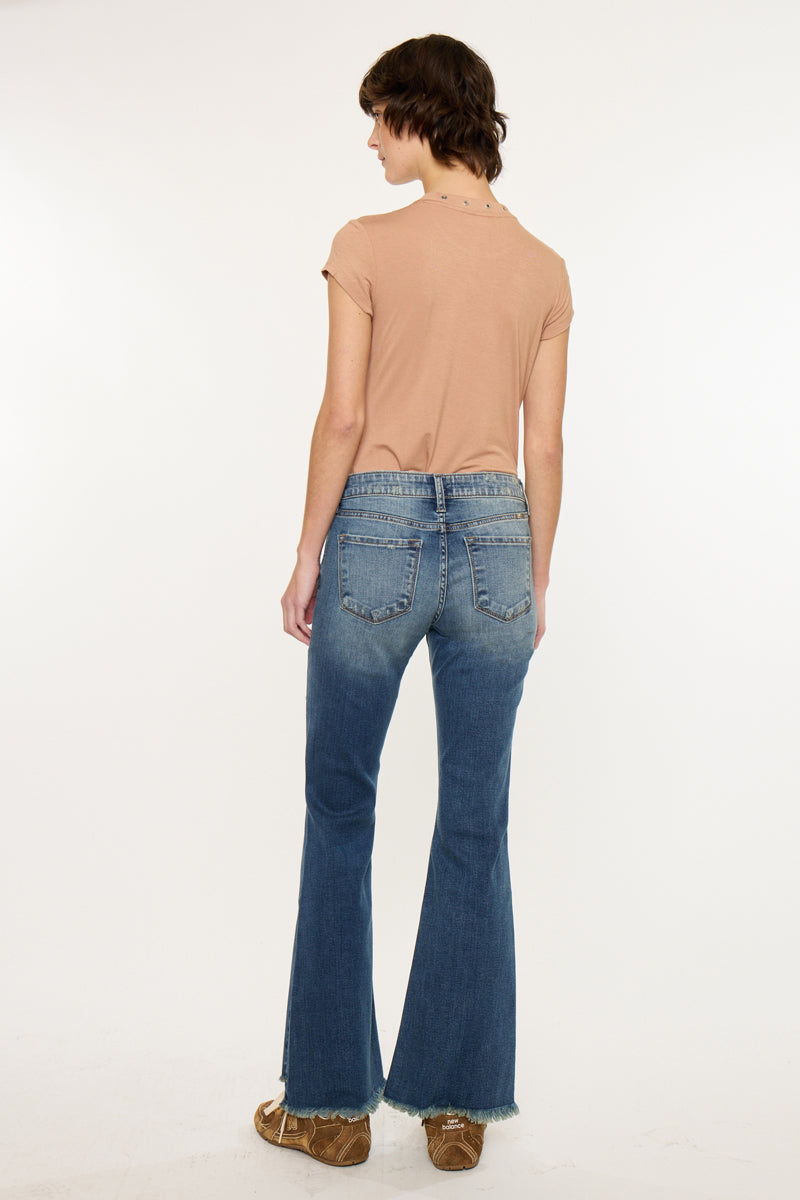 Essentials Low Rise Ankle Flare - Official Kancan USA