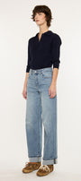 Bellen Essentials High Rise Wide Jeans - Official Kancan USA