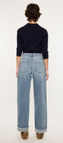 Bellen Essentials High Rise Wide Jeans - Official Kancan USA
