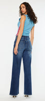 Tiara Essentials High Rise Wide Leg Jeans - Official Kancan USA