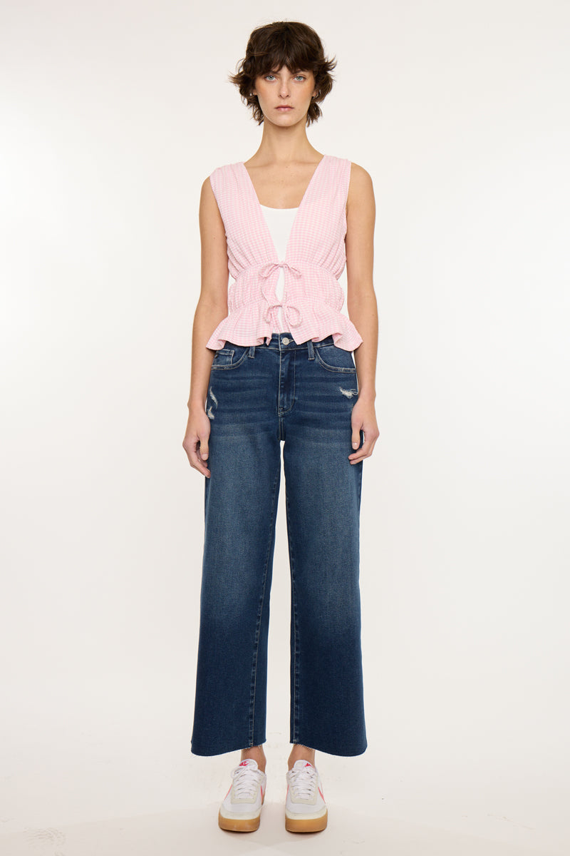 Tory Essentials High Rise Crop Wide - Official Kancan USA