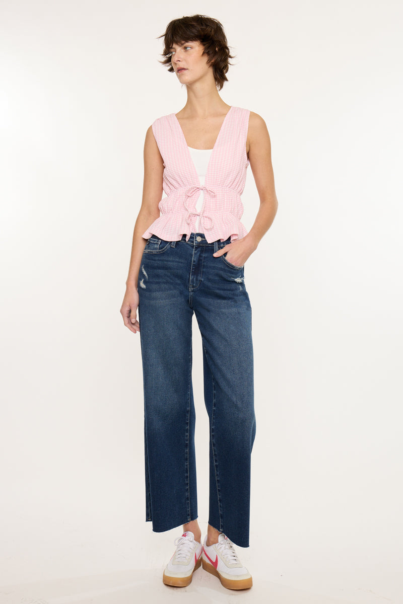 Tory Essentials High Rise Crop Wide - Official Kancan USA