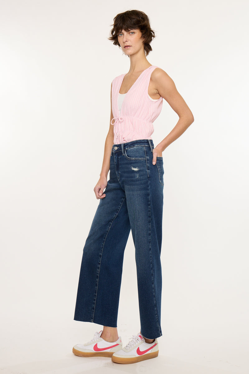 Tory Essentials High Rise Crop Wide - Official Kancan USA