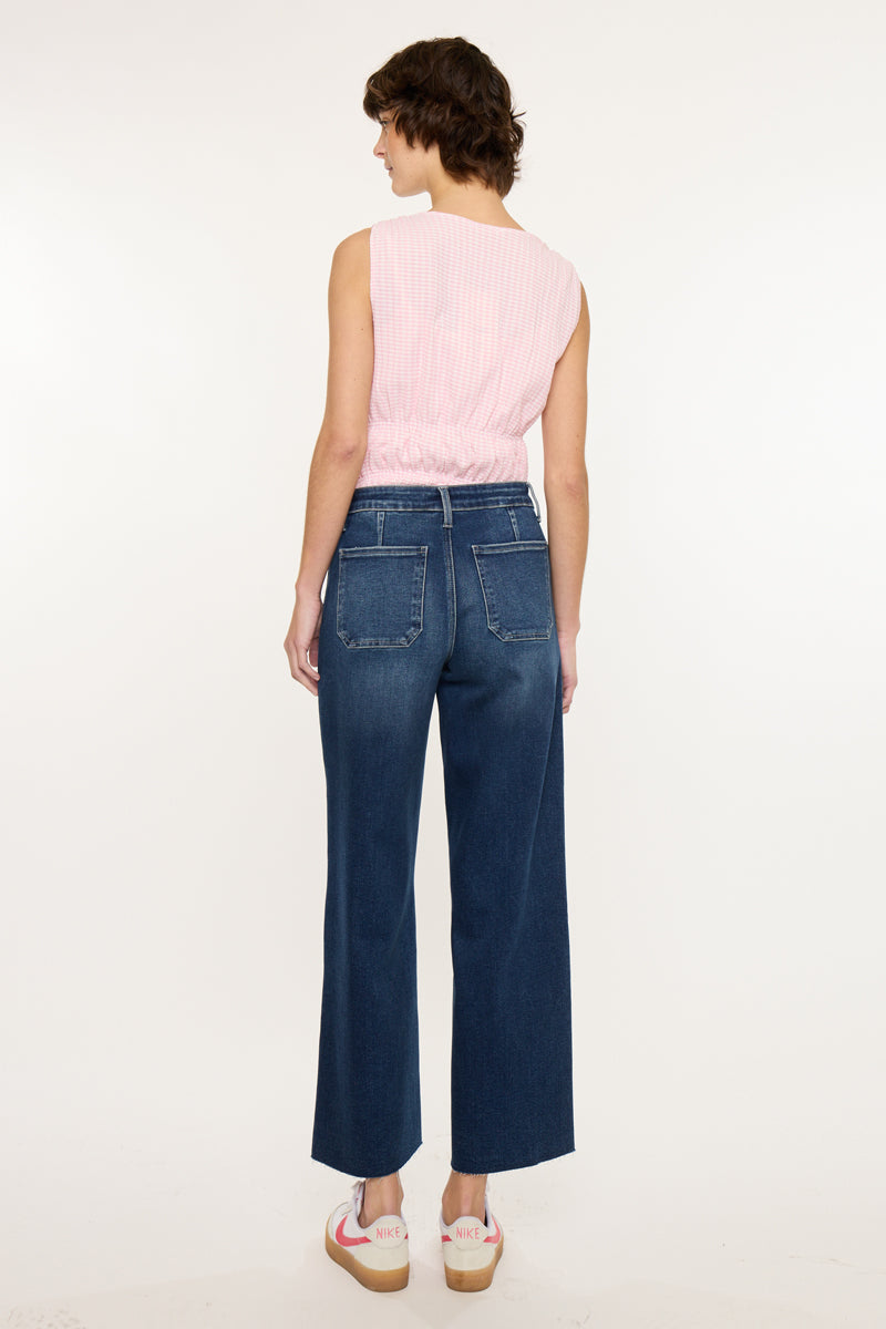 Tory Essentials High Rise Crop Wide - Official Kancan USA