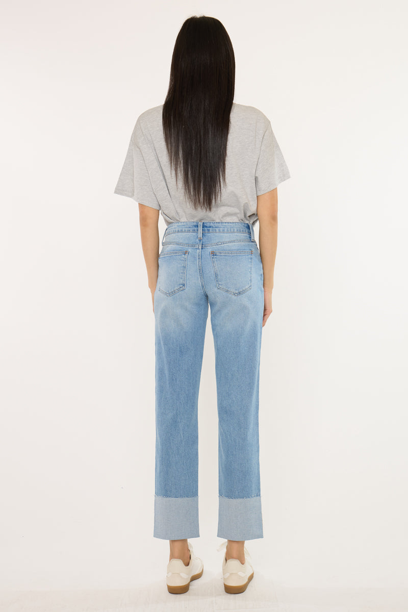 Tiffany Essentials Low Rise Straight Jeans
