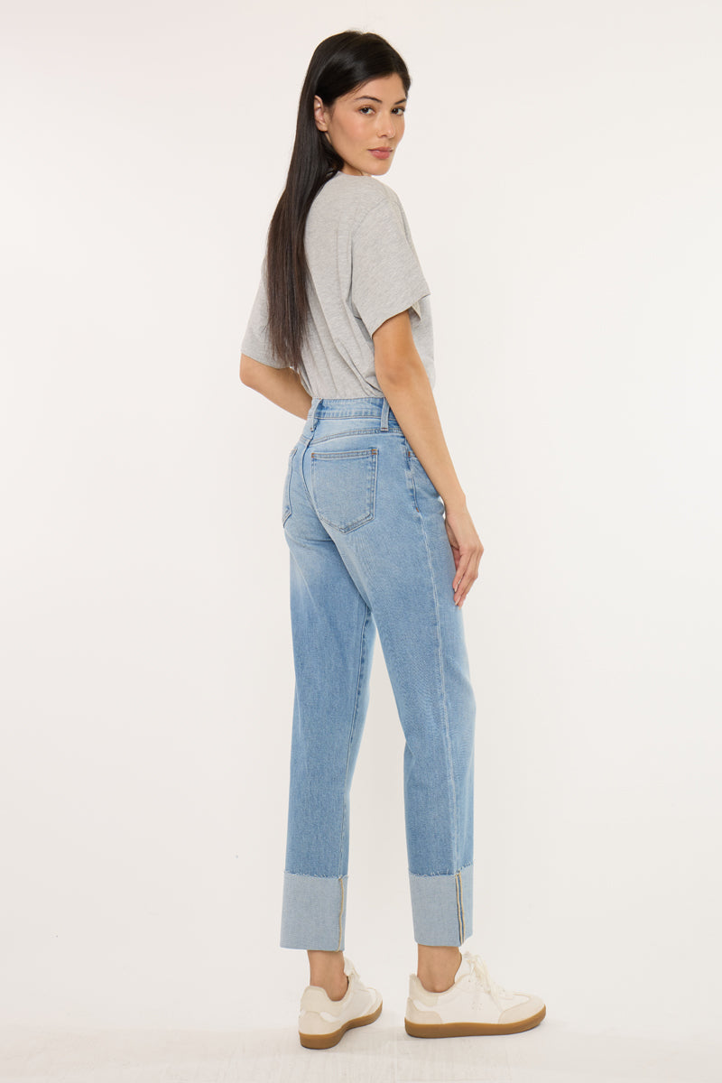 Tiffany Essentials Low Rise Straight Jeans