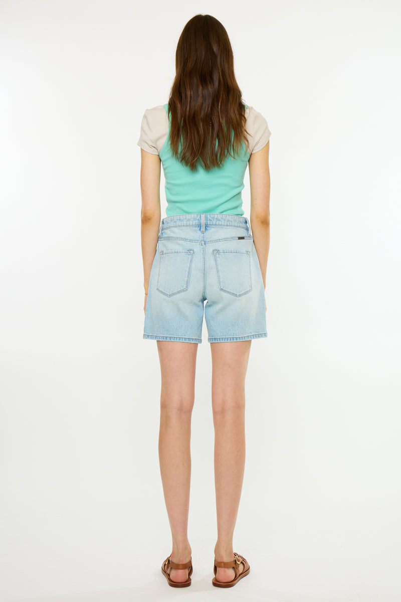 Britt Essentials High Rise Loose Mid Shorts