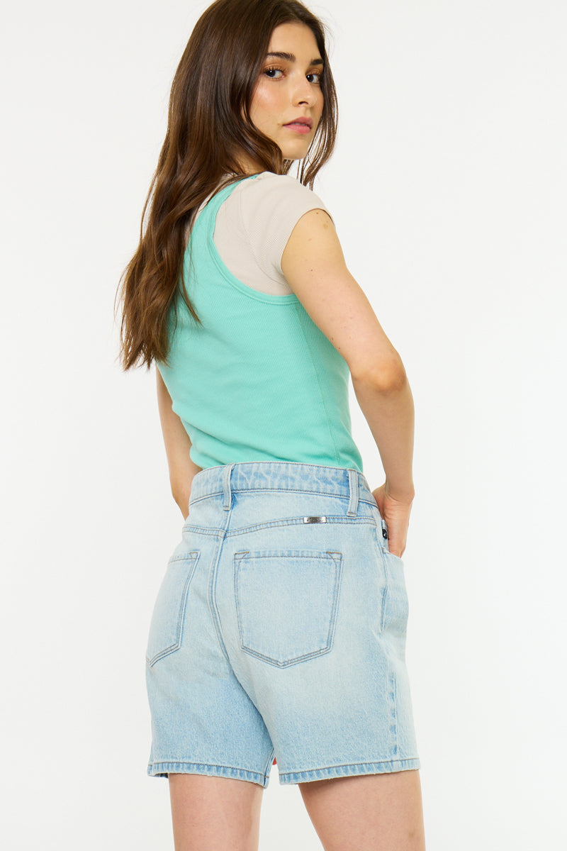 Britt Essentials High Rise Loose Mid Shorts