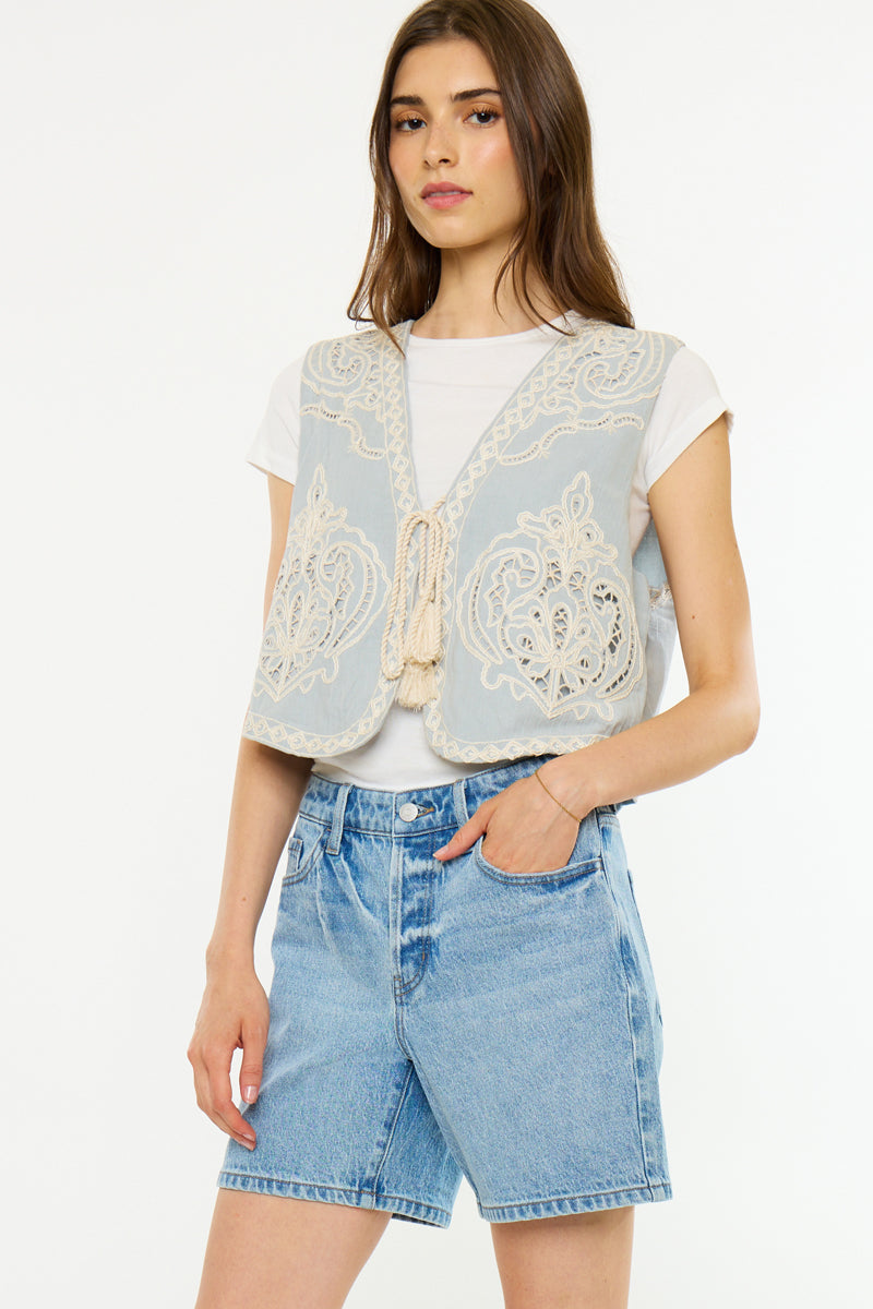 Britt Essentials High Rise Loose Mid Shorts