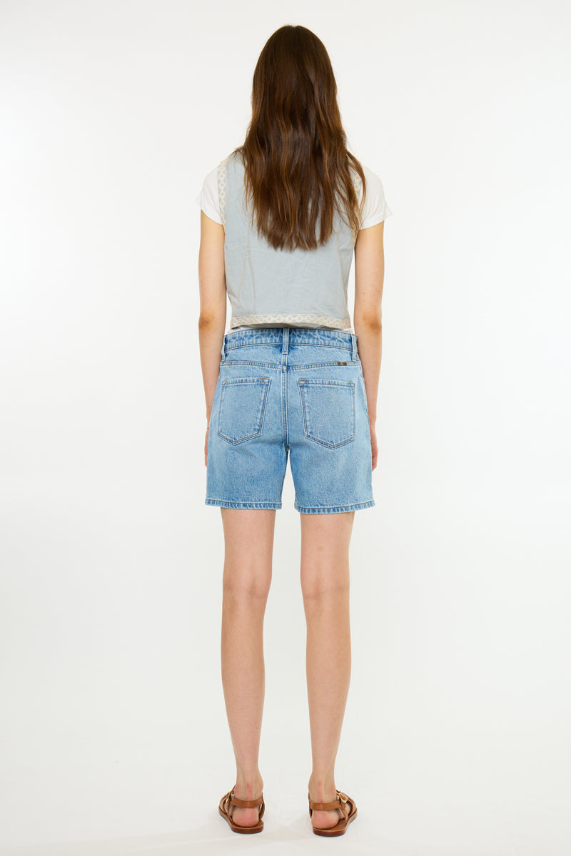 Britt Essentials High Rise Loose Mid Shorts