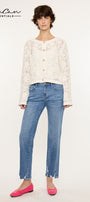 Ivorie Essentials Mid Rise Crop Straight - Official Kancan USA