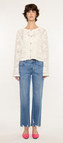 Ivorie Essentials Mid Rise Crop Straight - Official Kancan USA