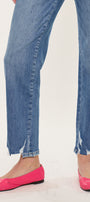 Ivorie Essentials Mid Rise Crop Straight - Official Kancan USA