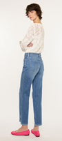 Ivorie Essentials Mid Rise Crop Straight - Official Kancan USA