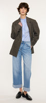 Angie Essentials Mid Rise Crop Wide - Official Kancan USA