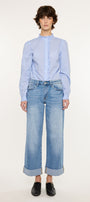 Angie Essentials Mid Rise Crop Wide - Official Kancan USA