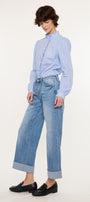 Angie Essentials Mid Rise Crop Wide - Official Kancan USA