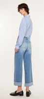 Angie Essentials Mid Rise Crop Wide - Official Kancan USA