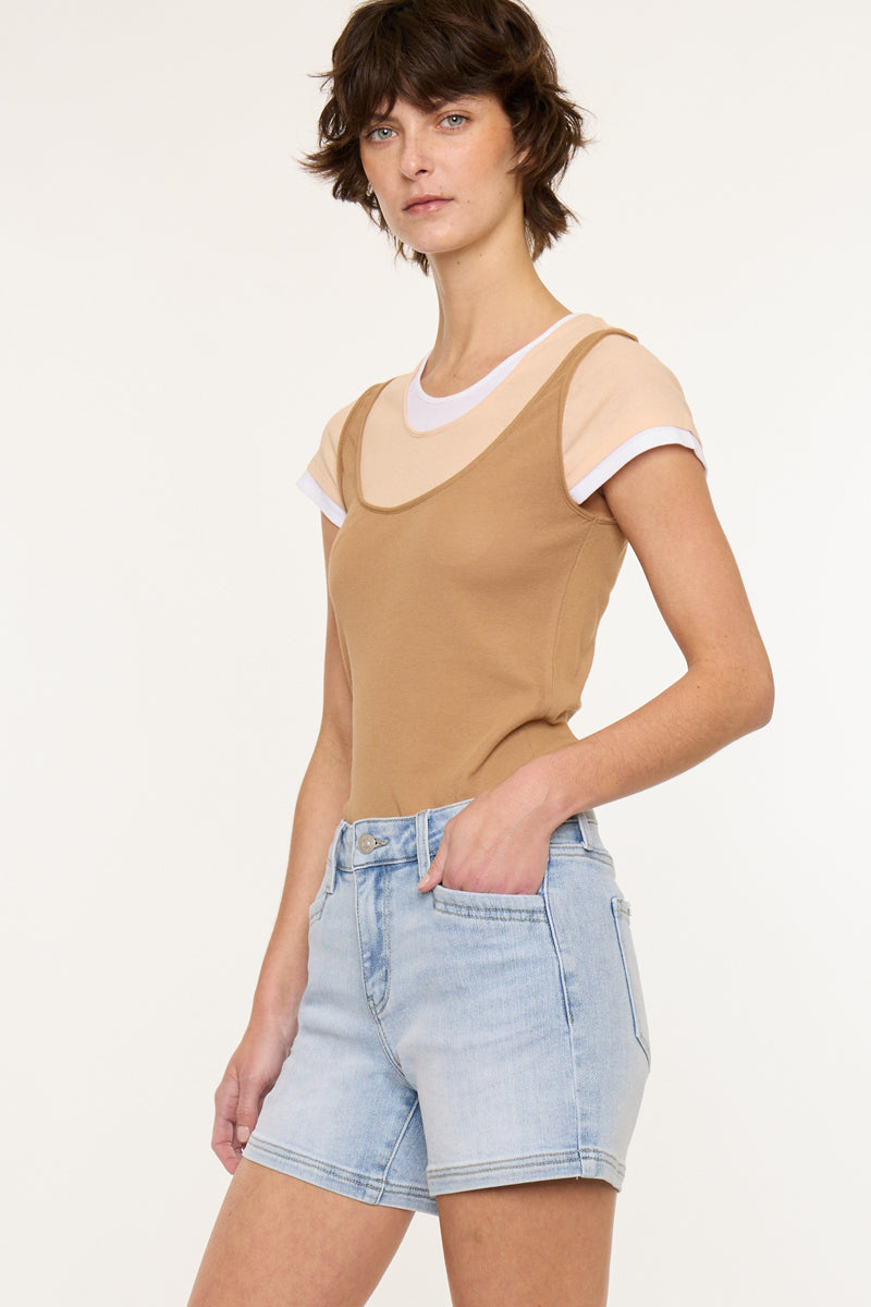 Lynne Essentials Mid Rise Shorts - Official Kancan USA