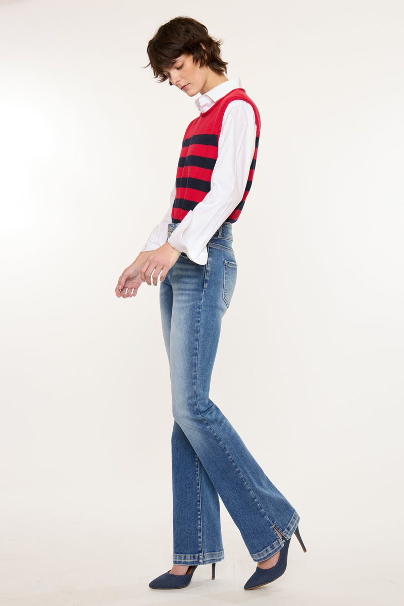 Yanelly Essentials Mid Rise Bootcut - Official Kancan USA