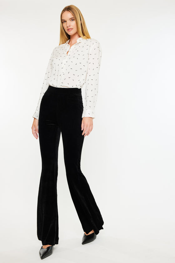 Anthea High Rise Corduroy Flare - Official Kancan USA