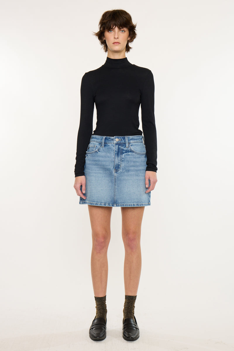 Blair Essentials Mid Rise Mini Skirt - Official Kancan USA
