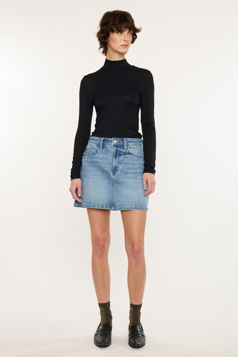 Blair Essentials Mid Rise Mini Skirt - Official Kancan USA