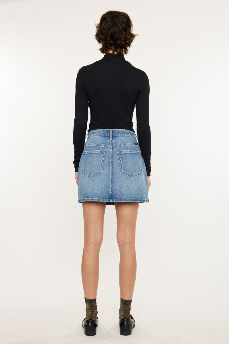 Blair Essentials Mid Rise Mini Skirt – Kancan USA