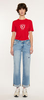 Rocio Essentials Mid Rise Crop Straight - Official Kancan USA