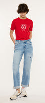 Rocio Essentials Mid Rise Crop Straight - Official Kancan USA