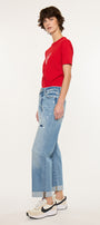 Rocio Essentials Mid Rise Crop Straight - Official Kancan USA