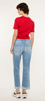 Rocio Essentials Mid Rise Crop Straight - Official Kancan USA