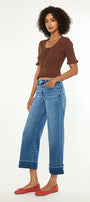 Fig Essentials Mid Rise Crop Wide - Official Kancan USA