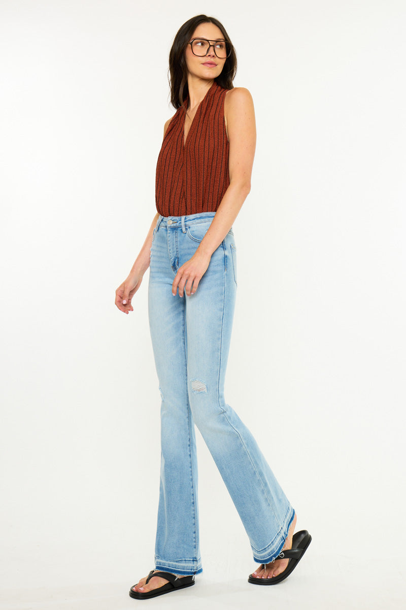 Stephanie Essentials High Rise Flare