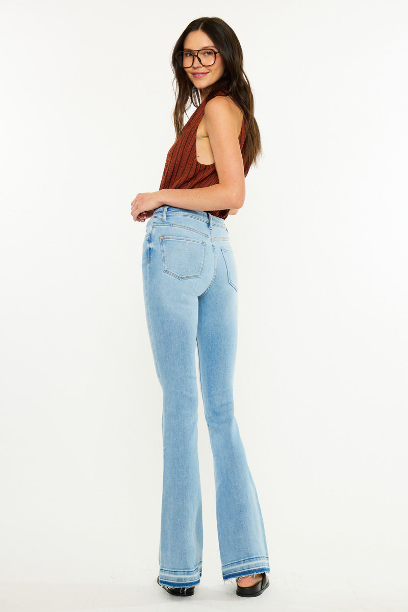 Stephanie Essentials High Rise Flare