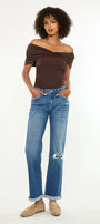 Bianca Essentials Mid Rise True Straight - Official Kancan USA