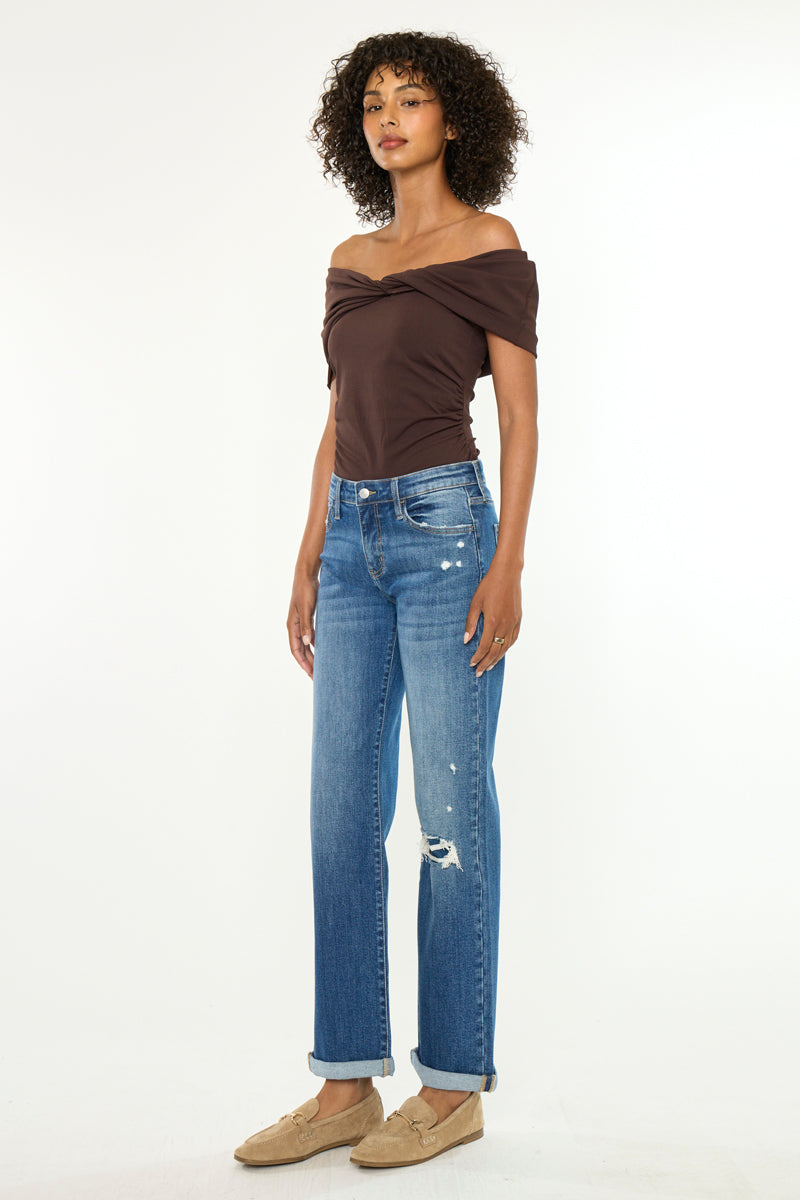 Bianca Essentials Mid Rise True Straight - Official Kancan USA