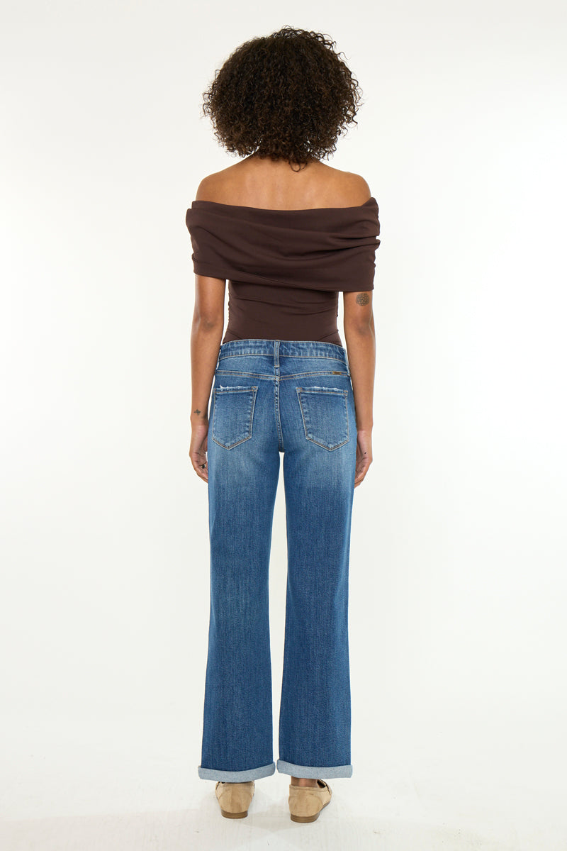 Bianca Essentials Mid Rise True Straight - Official Kancan USA