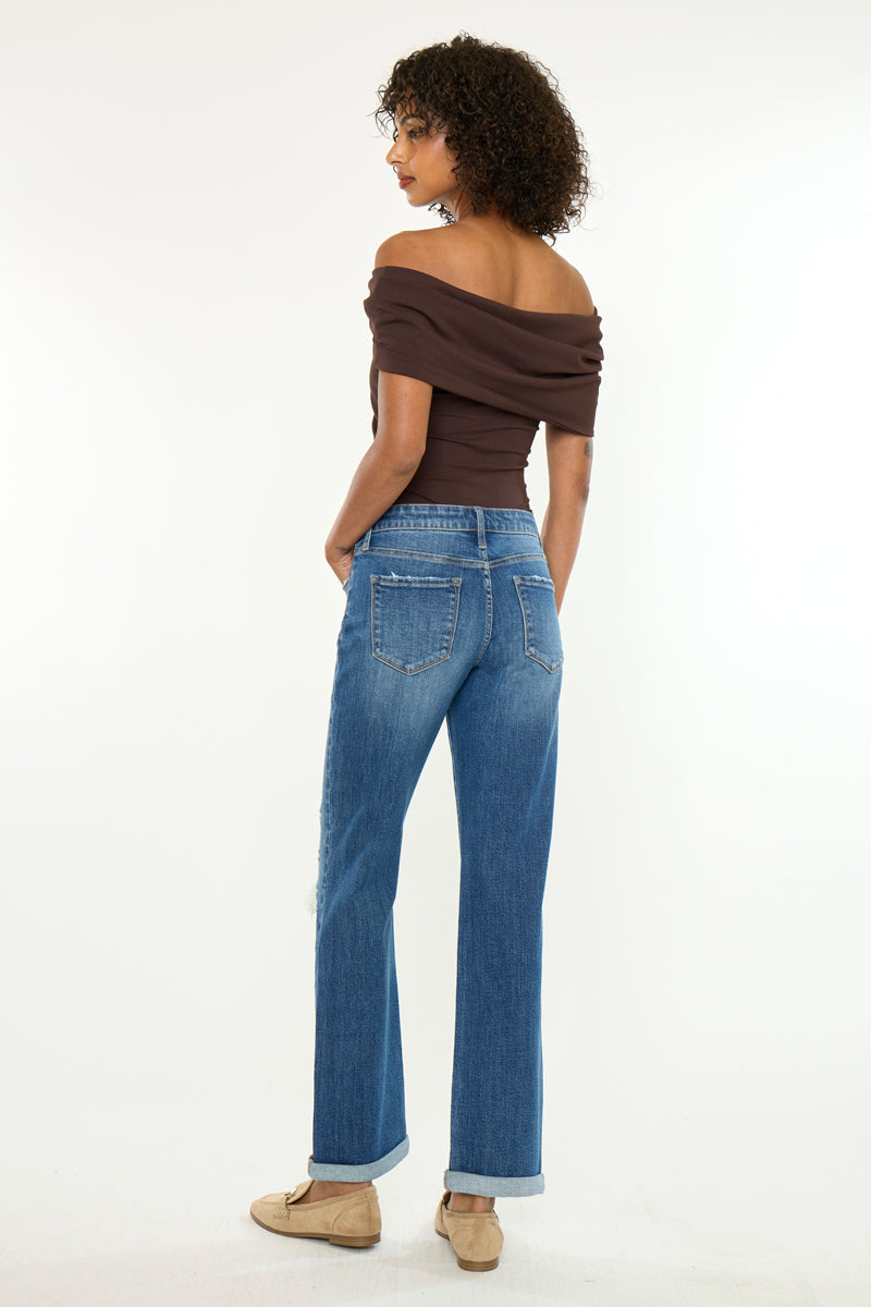 Bianca Essentials Mid Rise True Straight - Official Kancan USA