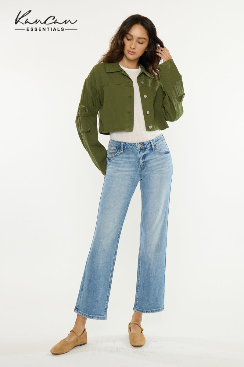 Essentials Mid Rise True Straight * incomplete - Official Kancan USA
