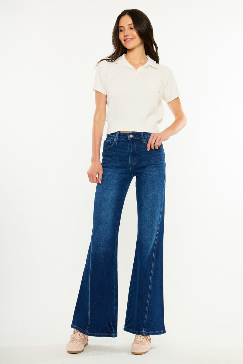 Ava Essentials High Rise Flare