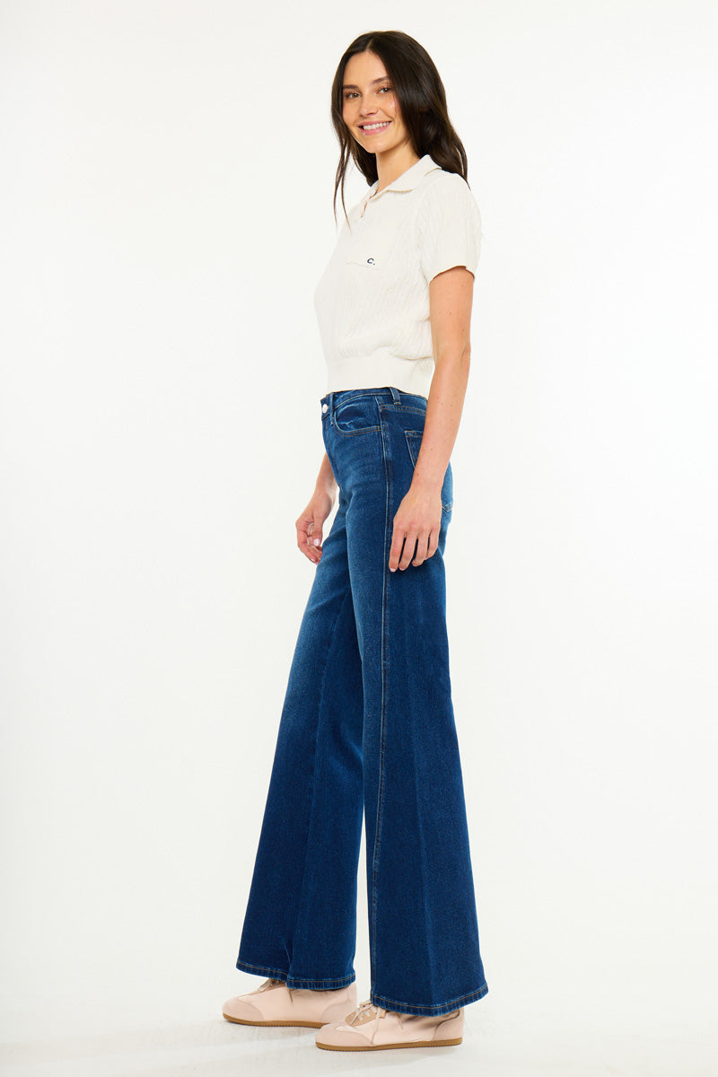 Ava Essentials High Rise Flare
