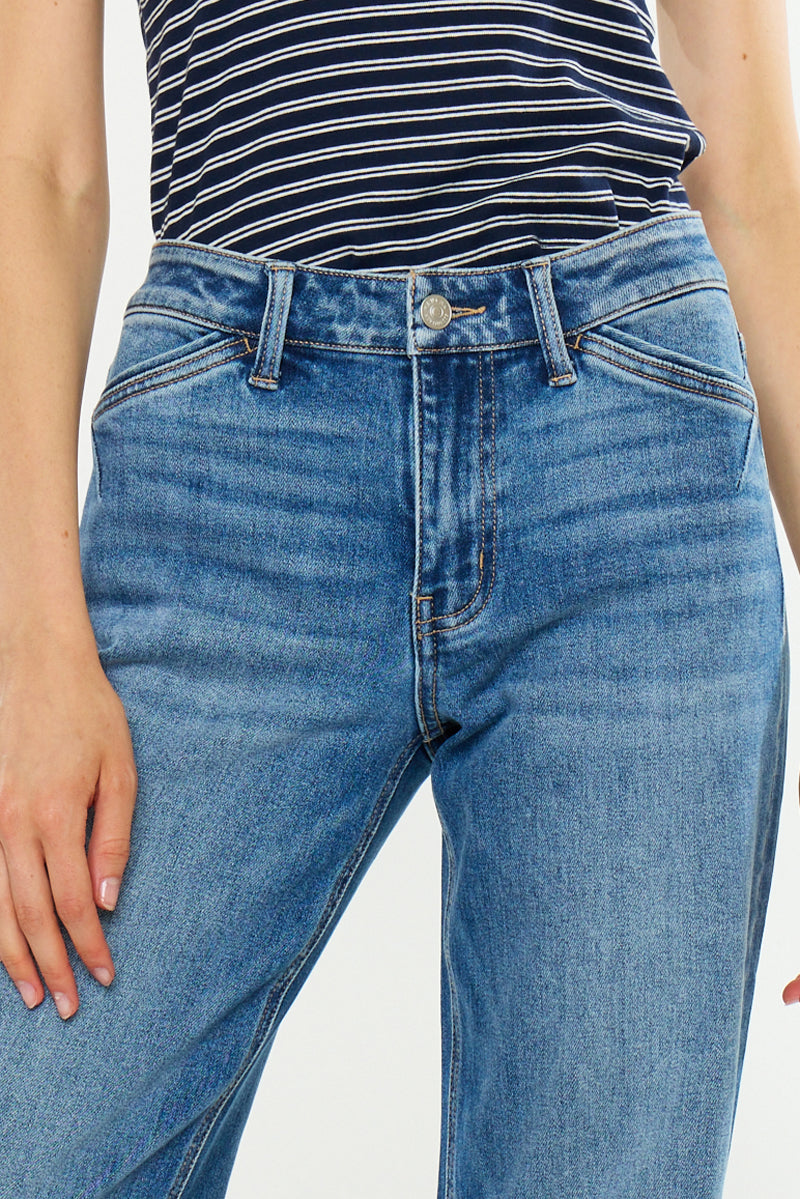Emerie Essentials Mid Rise Wide