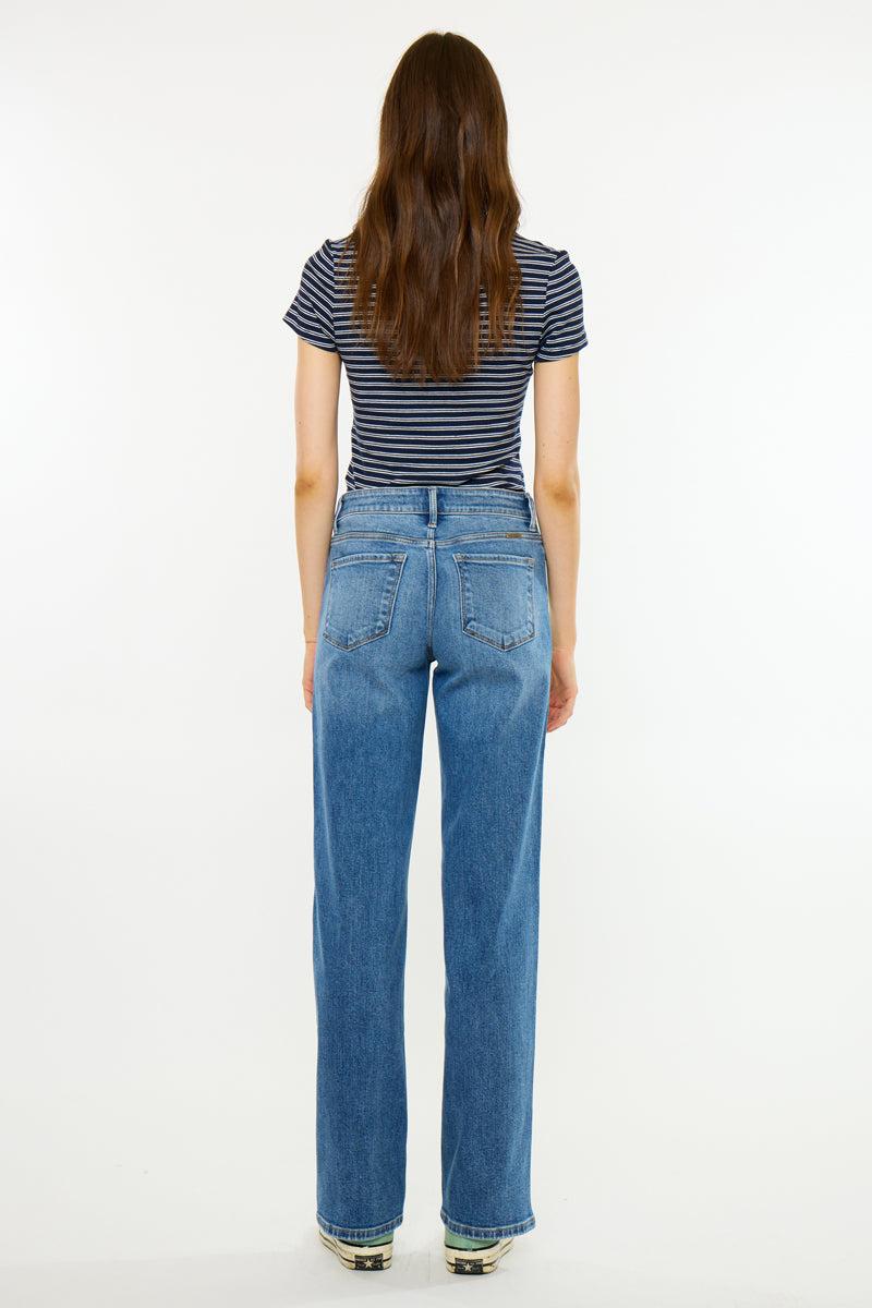Emerie Essentials Mid Rise Wide