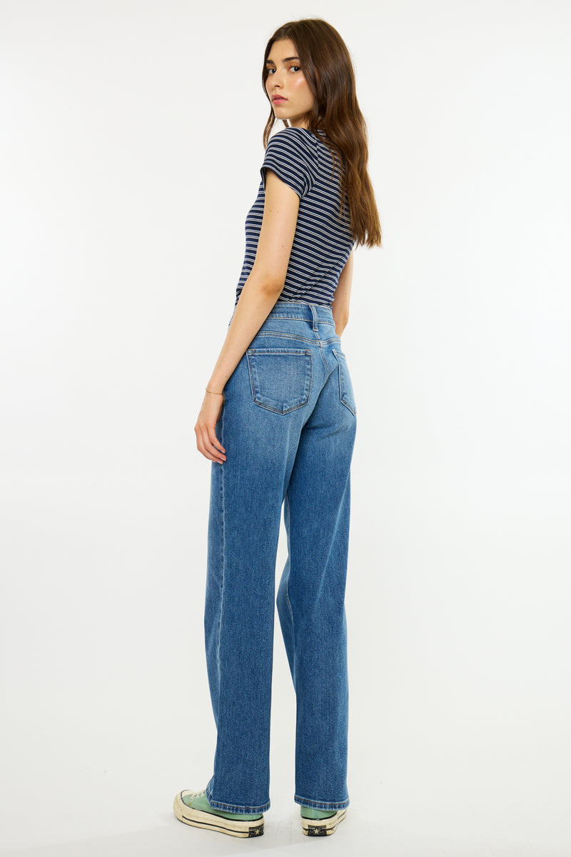 Emerie Essentials Mid Rise Wide