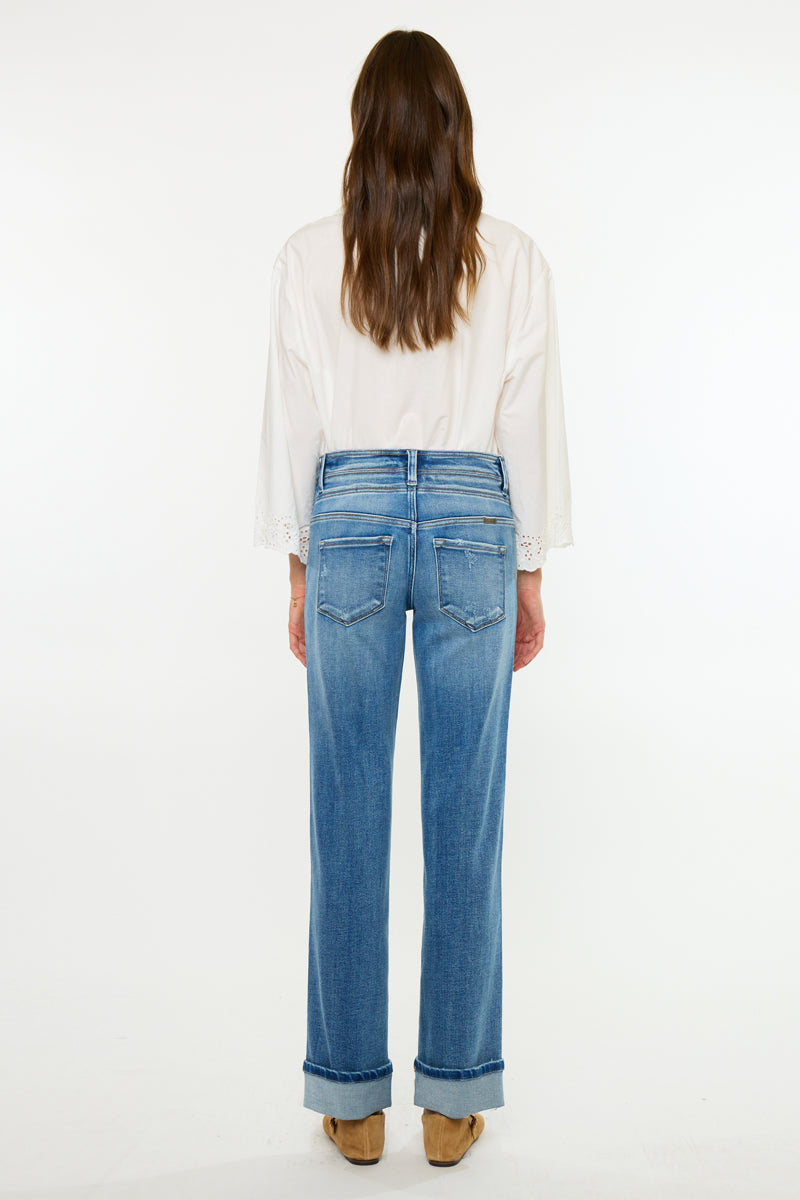 Alba Essentials Mid Rise True Straight