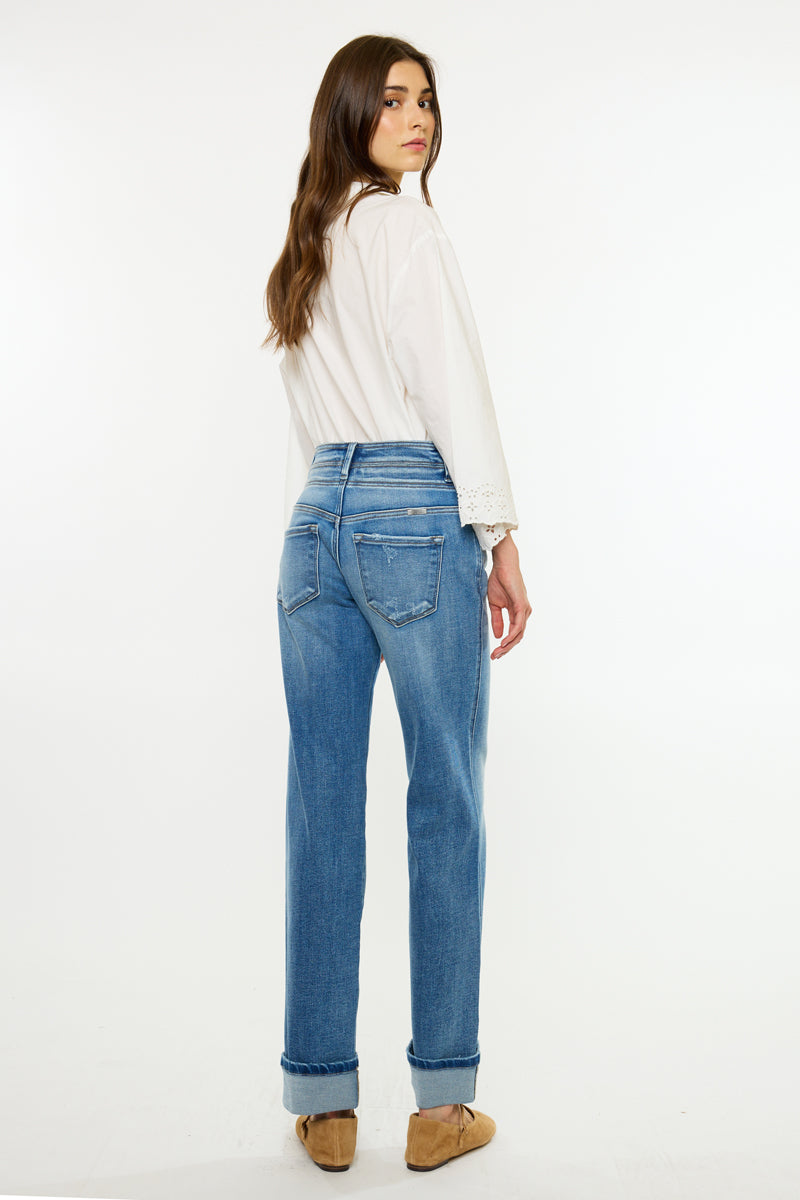 Alba Essentials Mid Rise True Straight